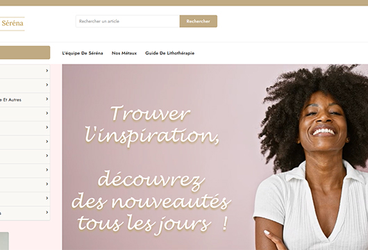 Preview du site e-commerce Coudre et Broder, hébergé sur les serveurs web d’Infolien, agence Web Marketing en Occitanie